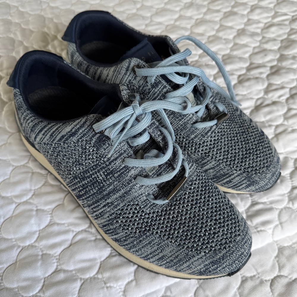 Ted‎ Baker London Hillron Textile & Leather-Trim Sneakers Size 8